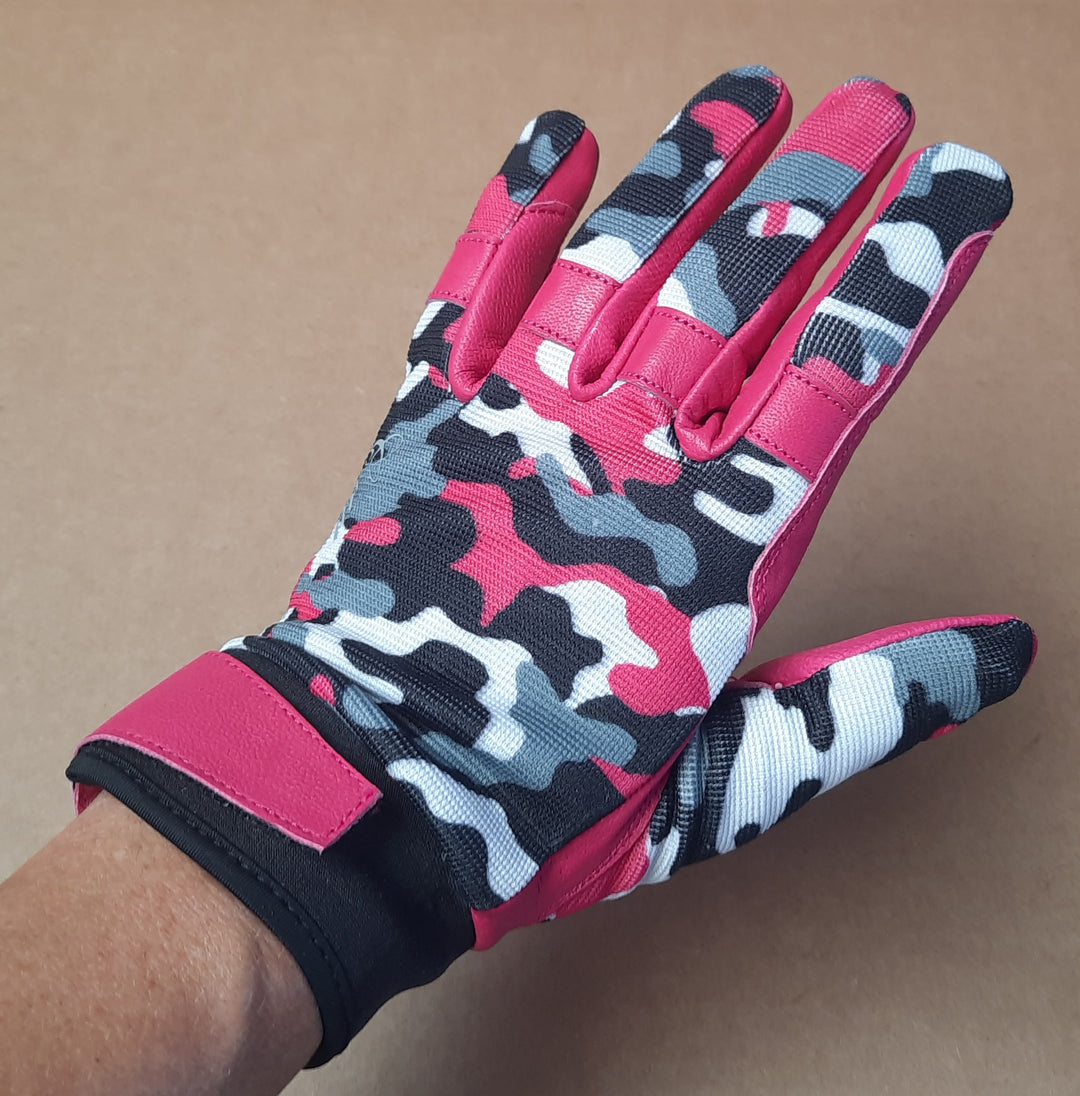 Cattleman’s Gloves – Pink Camo