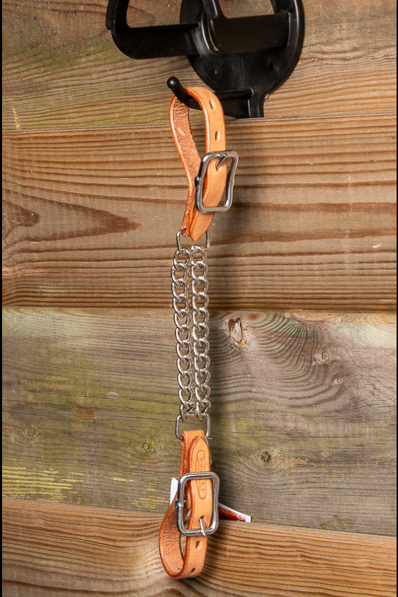 Lederen kinketting