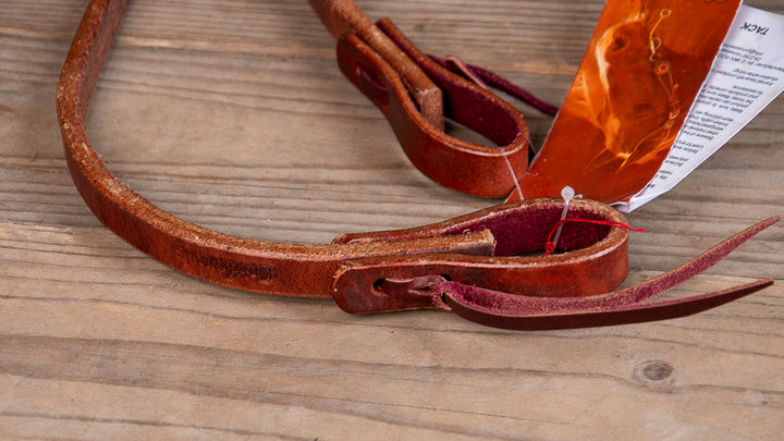 Cattleman’s harness leren teugels