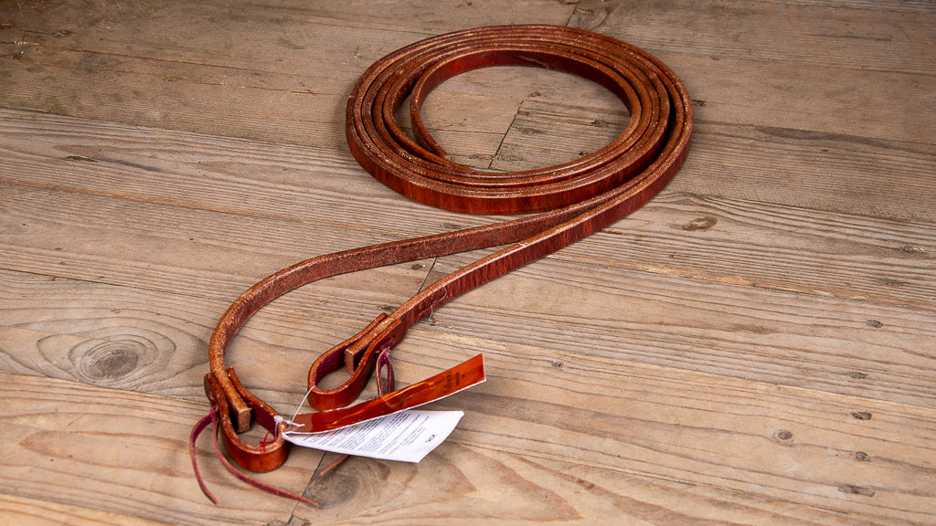 Cattleman’s harness leren teugels