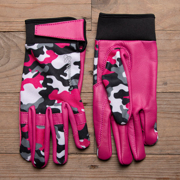 Cattleman’s Gloves – Pink Camo