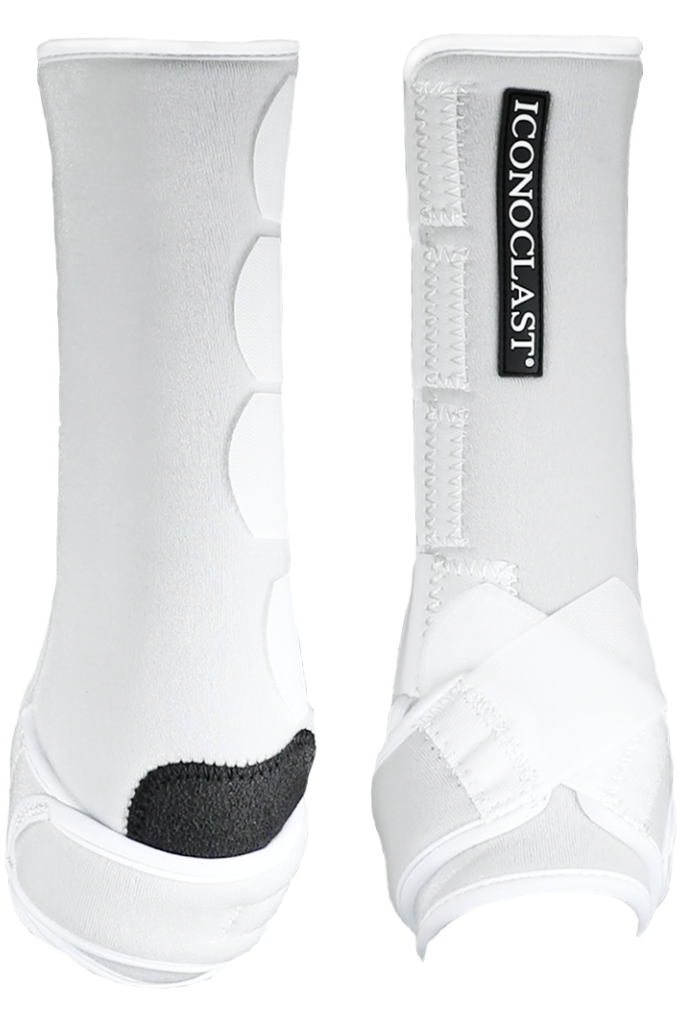 Iconoclast tall Hind Orthopedic Boot White
