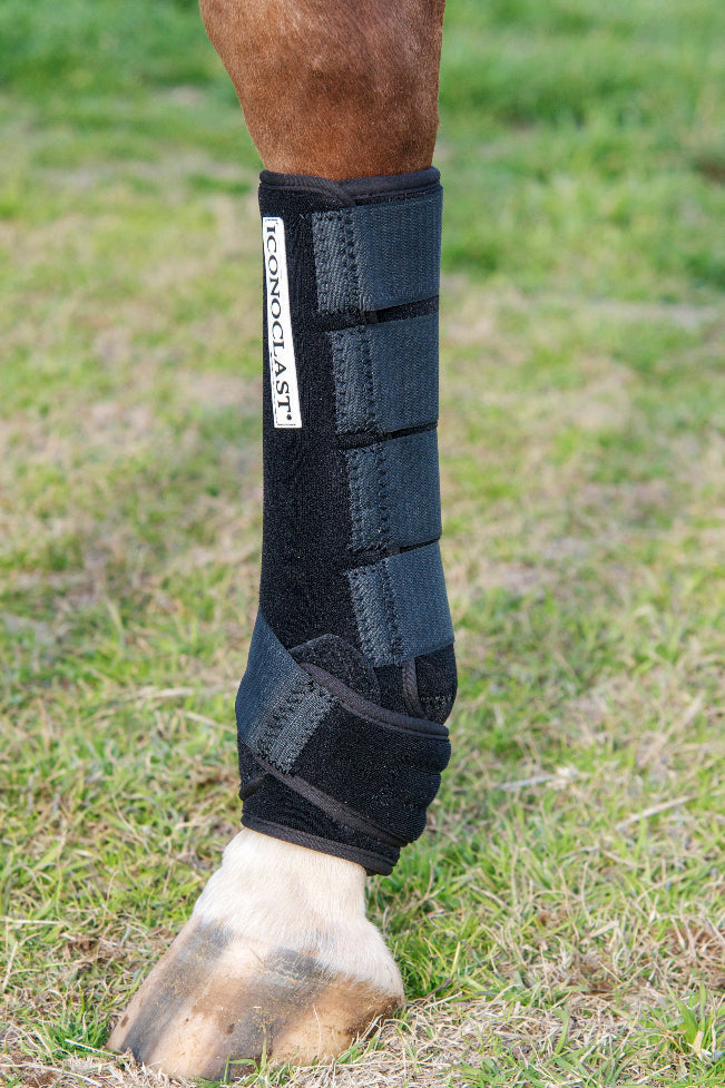 Iconoclast tall Hind Orthopedic Boot  Black
