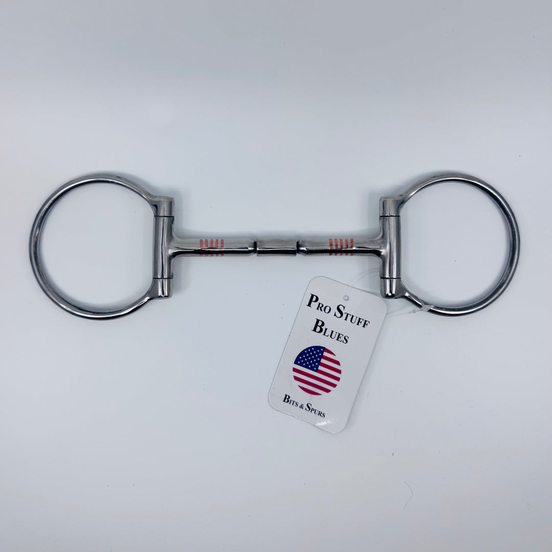 Offset D-ring "Billy Allen" bit Stainless steel