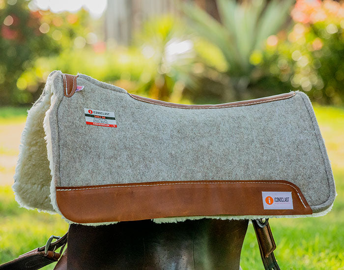 Iconoclast Saddle pad Tan