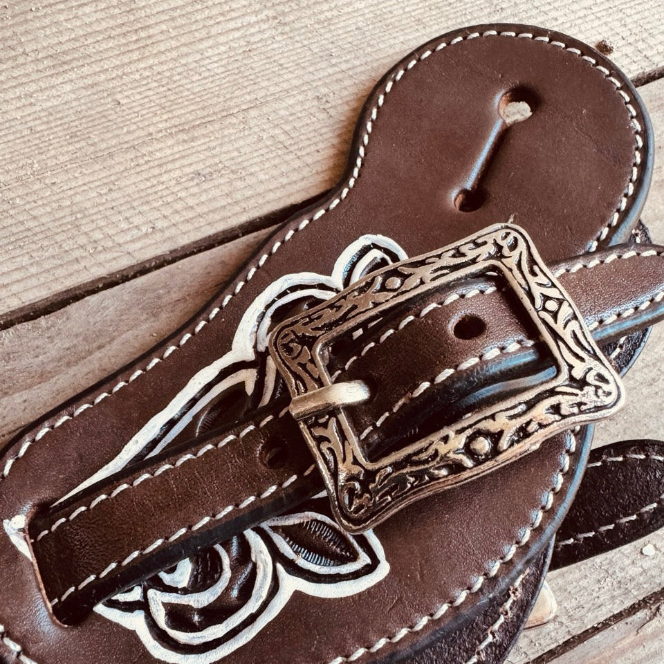Spurstrap US _Leather