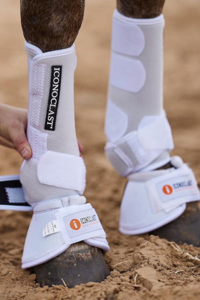 Iconoclast Bell Boot White